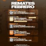 Alfredo S. Mondino | Río Cuarto (Córdoba) | Próximo Remate Feria el viernes 20 de febrero de 2026