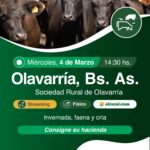 Colombo y Magliano S.A. | Olavarría | Próximo Remate Feria el Miércoles 4 de marzo de 2026