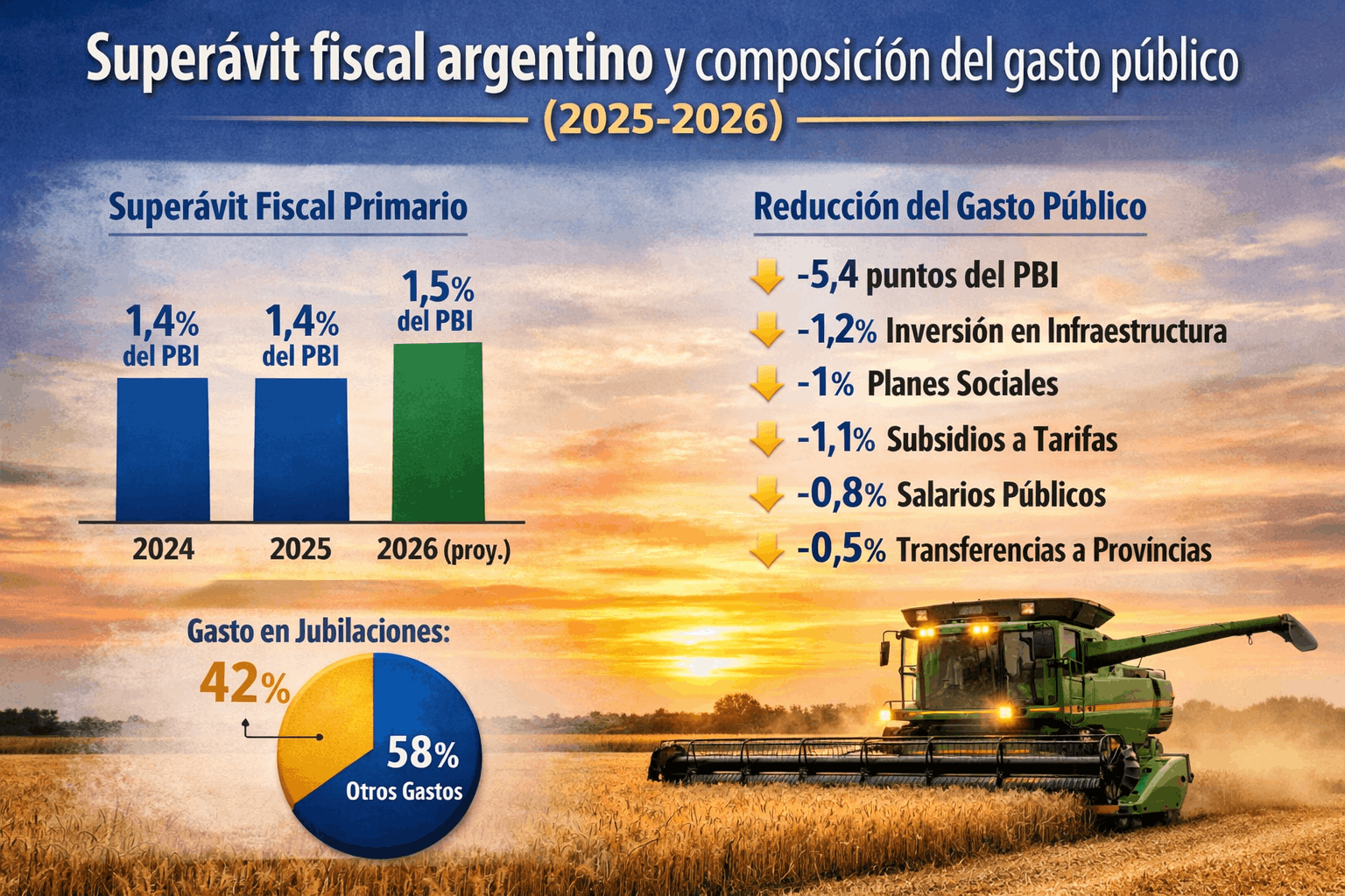 Radiografía de las cuentas públicas: los límites y desafíos para sostener el superávit fiscal en 2026