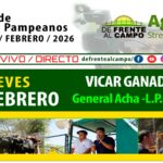 Vicar Ganadera S.A. | General Acha | Próximo Remate Feria el jueves 26 de febrero de 2026
