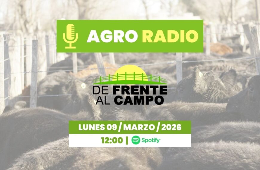 Lunes 09/03/2026 – Agro Radio | De Frente al Campo