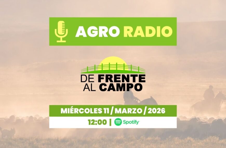 Miércoles 11/03/2026 – Agro Radio | De Frente al Campo