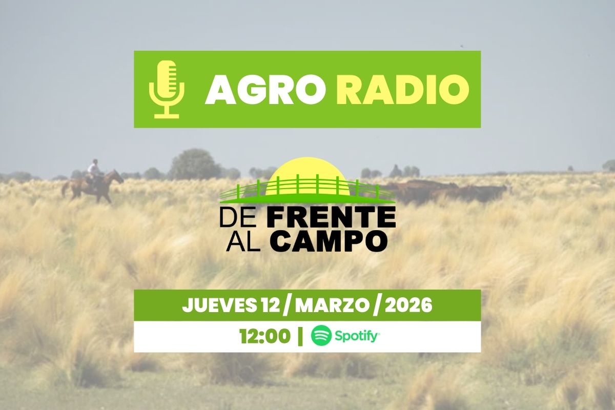 Jueves 12/03/2026 – Agro Radio | De Frente al Campo