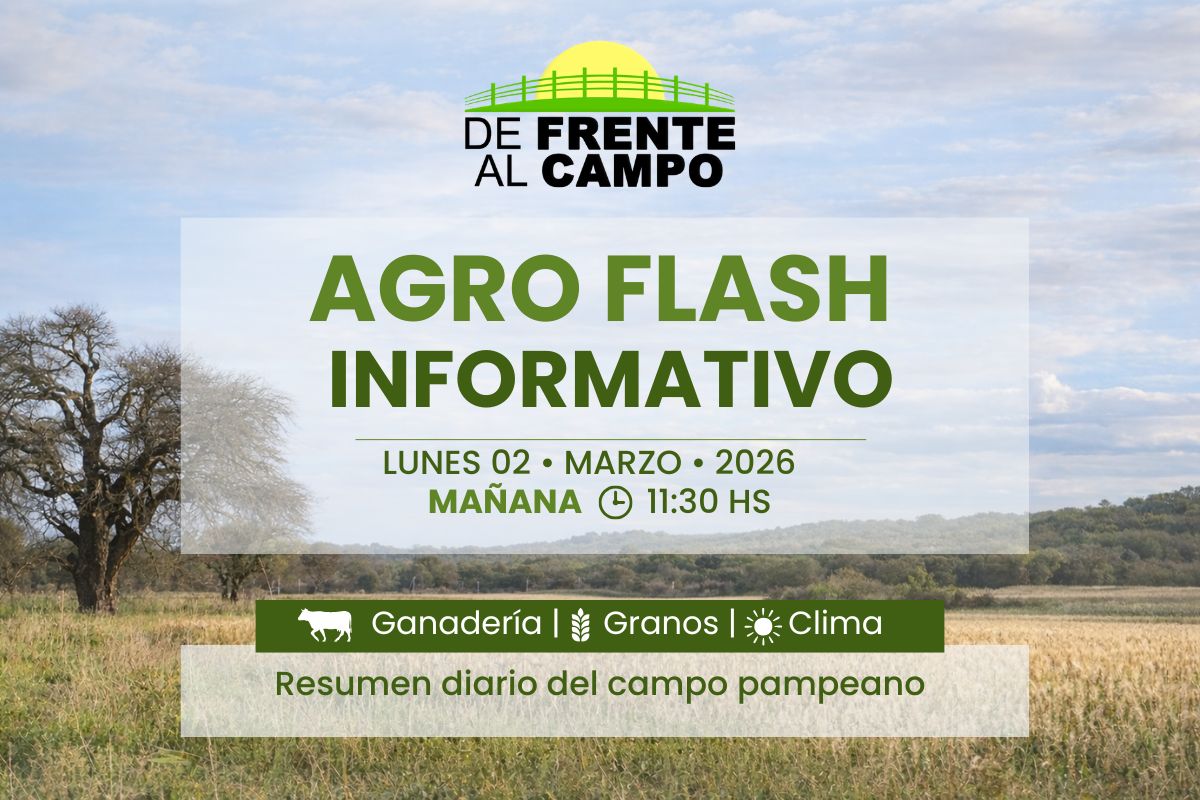 Agro Flash Mañana | Edición del Lunes 02/03/2026