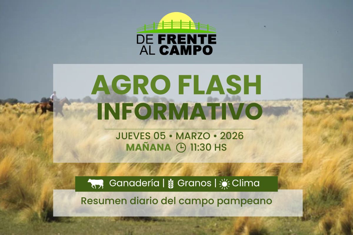 Agro Flash Mañana | Edición del Jueves 05/03/2026