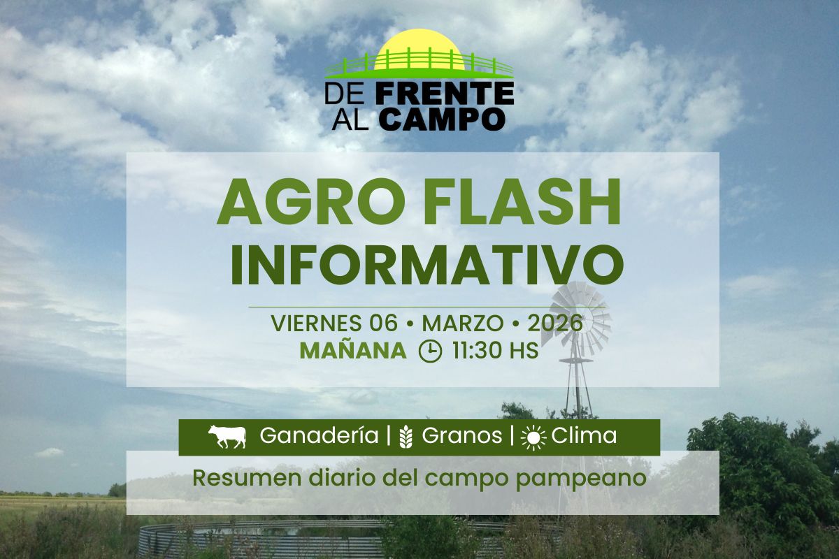 Agro Flash Mañana | Edición del Viernes 06/03/2026