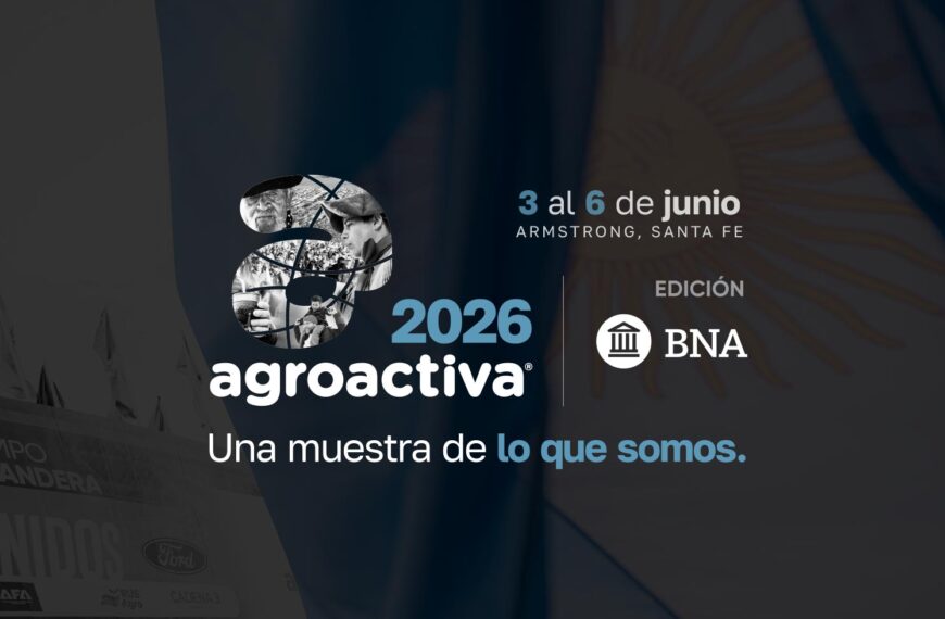 Agroactiva 2026 exposición agropecuaria en Armstrong con maquinaria, ganadería y público