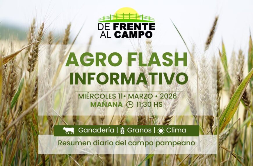 Agro Flash Mañana | Edición del Miércoles 11/03/2026