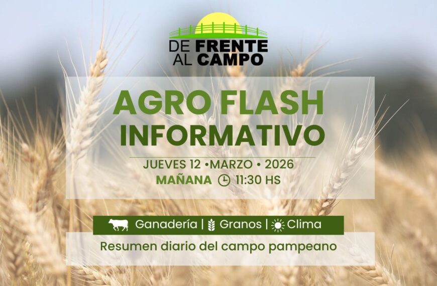 Agro Flash Mañana | Edición del Jueves 12/03/2026