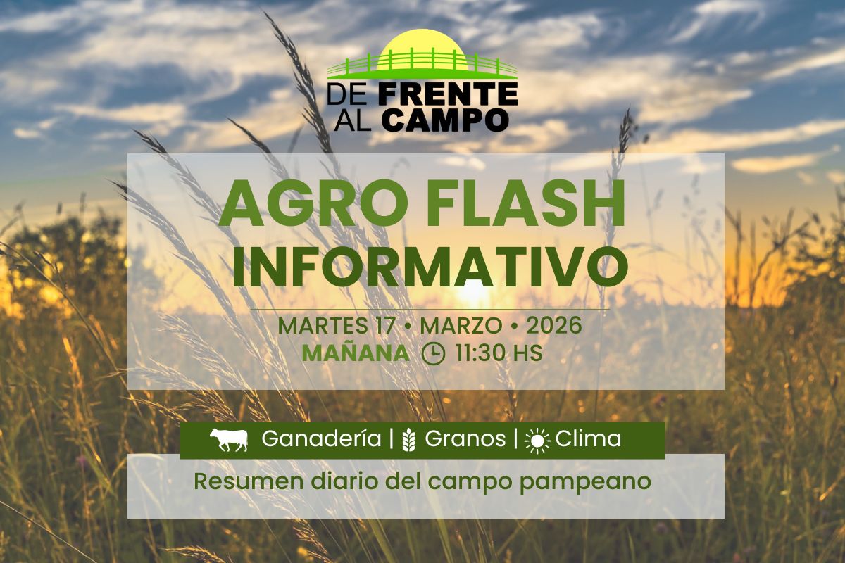 Agro Flash Mañana | Edición del Martes 17/03/2026