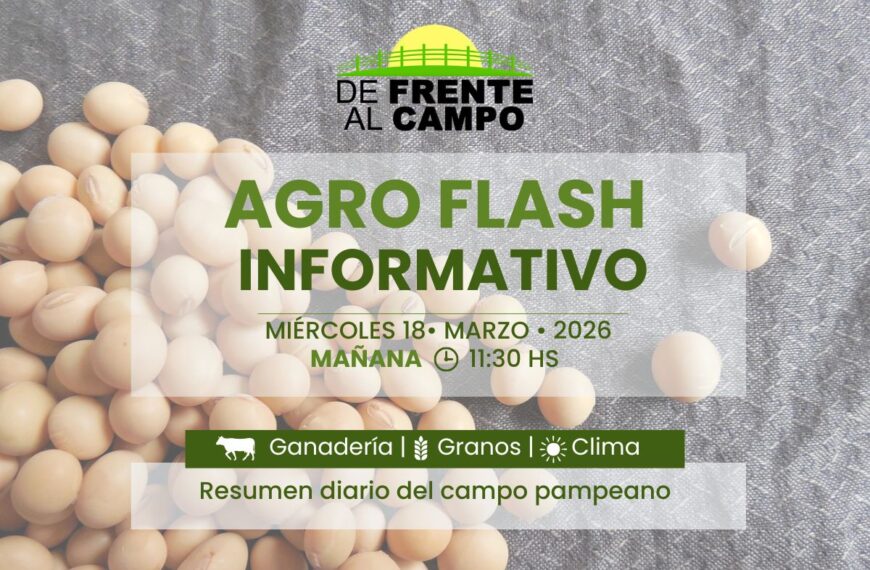 Agro Flash Mañana | Edición del Miércoles 18/03/2026
