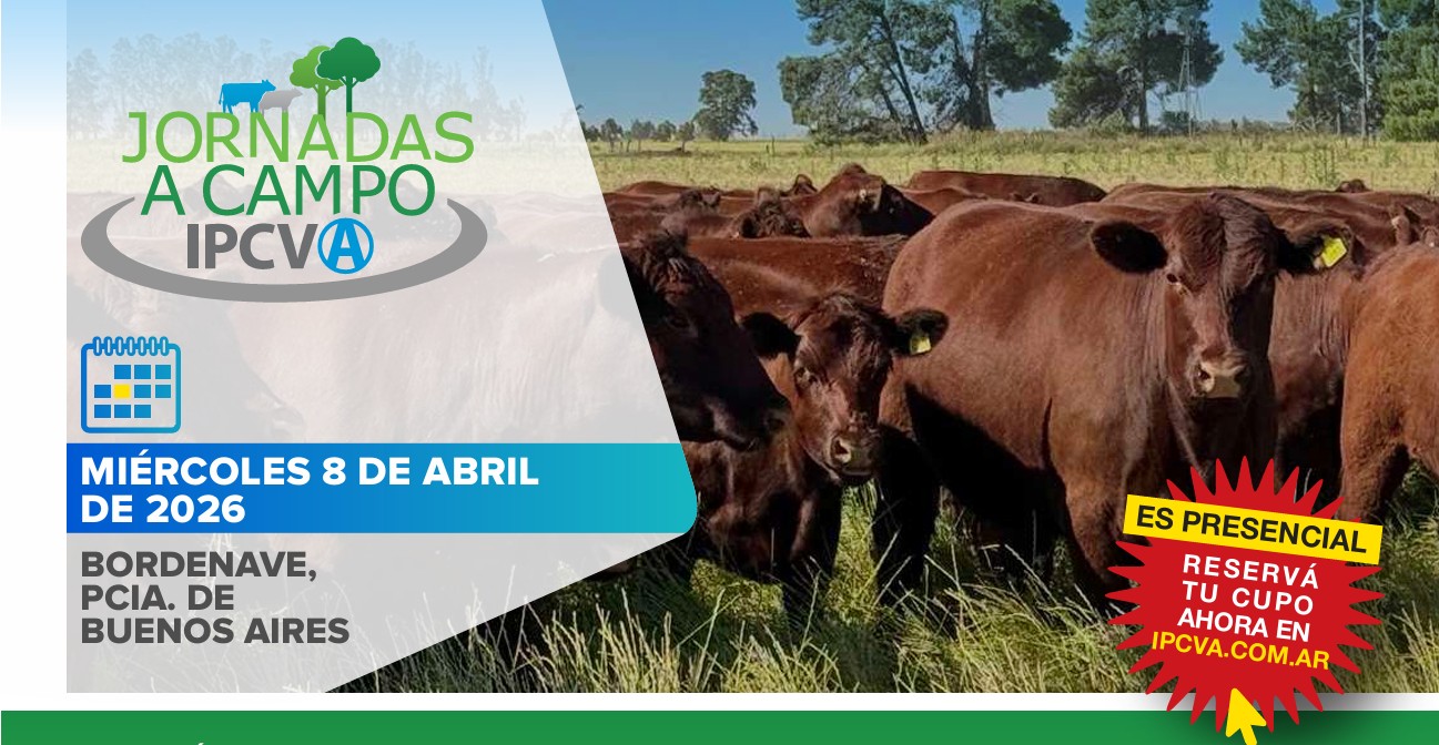 Jornada IPCVA Bordenave 2026 sobre producción en ambientes difíciles