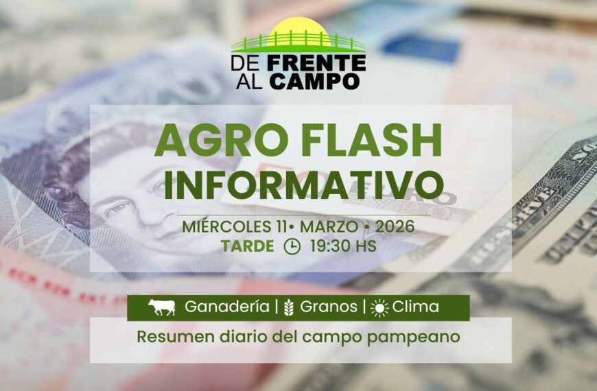 Agro Flash Tarde | Edición del Miércoles 11/03/2026