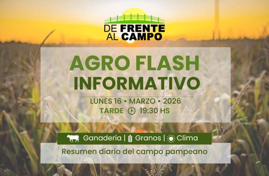 Agro Flash Tarde | Edición del Lunes 16/03/2026