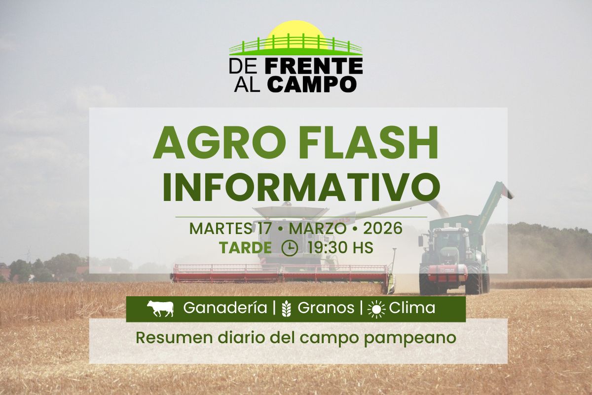 Agro Flash Tarde | Edición del Martes 17/03/2026